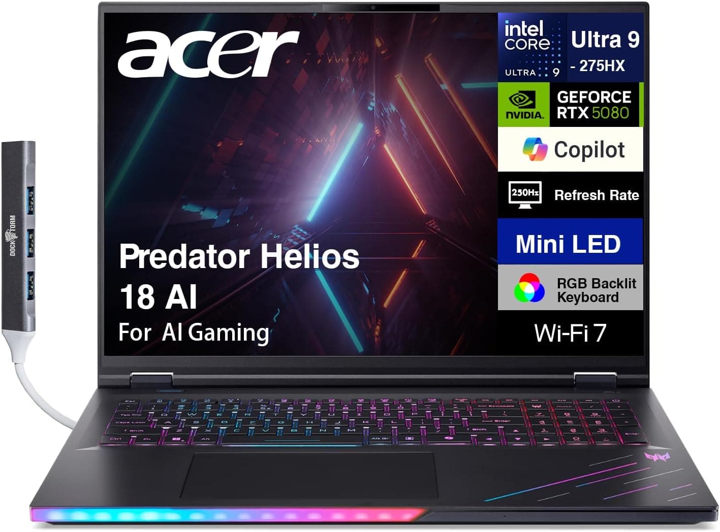 Acer Predator Helios 18 AI — RTX 5080