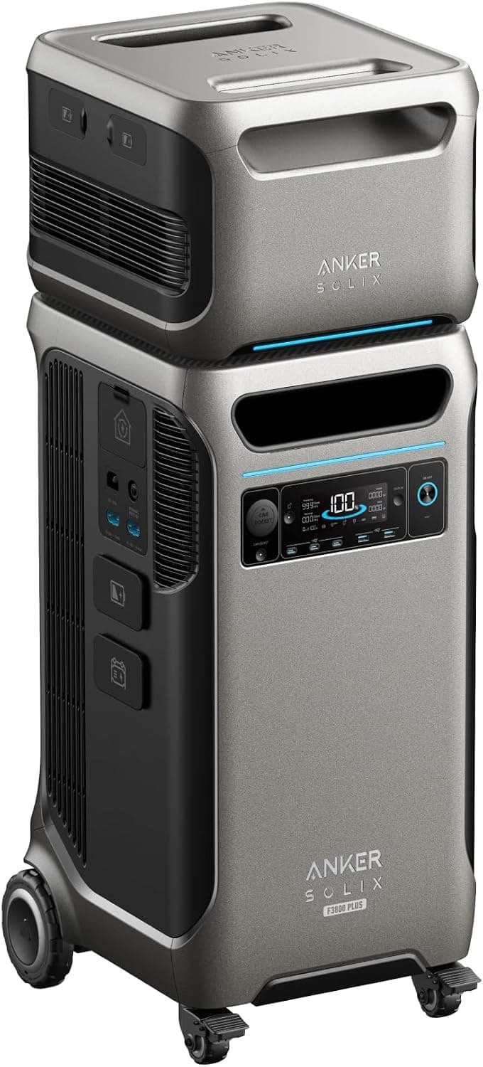 Anker SOLIX F3800 Plus + Expansion Battery (7.68kWh)