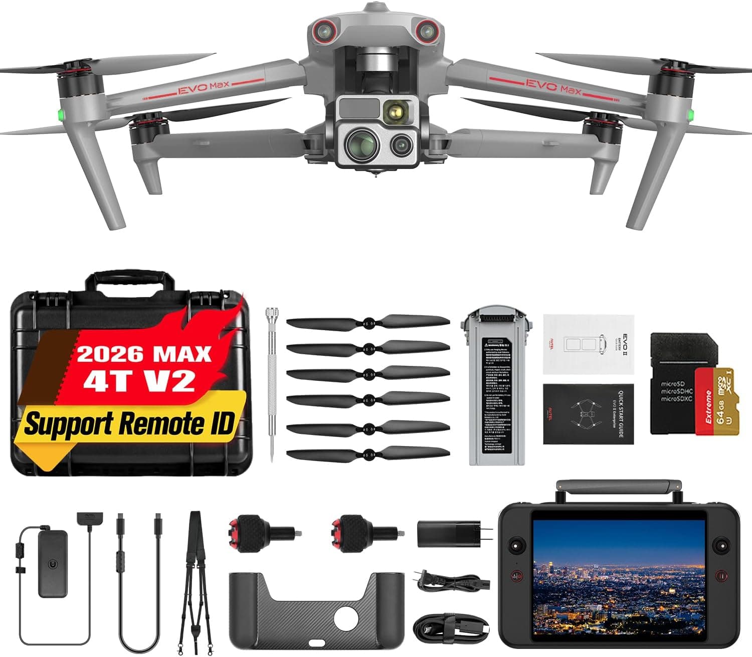 Autel EVO MAX 4T V2 — Quad-Payload Enterprise Drone