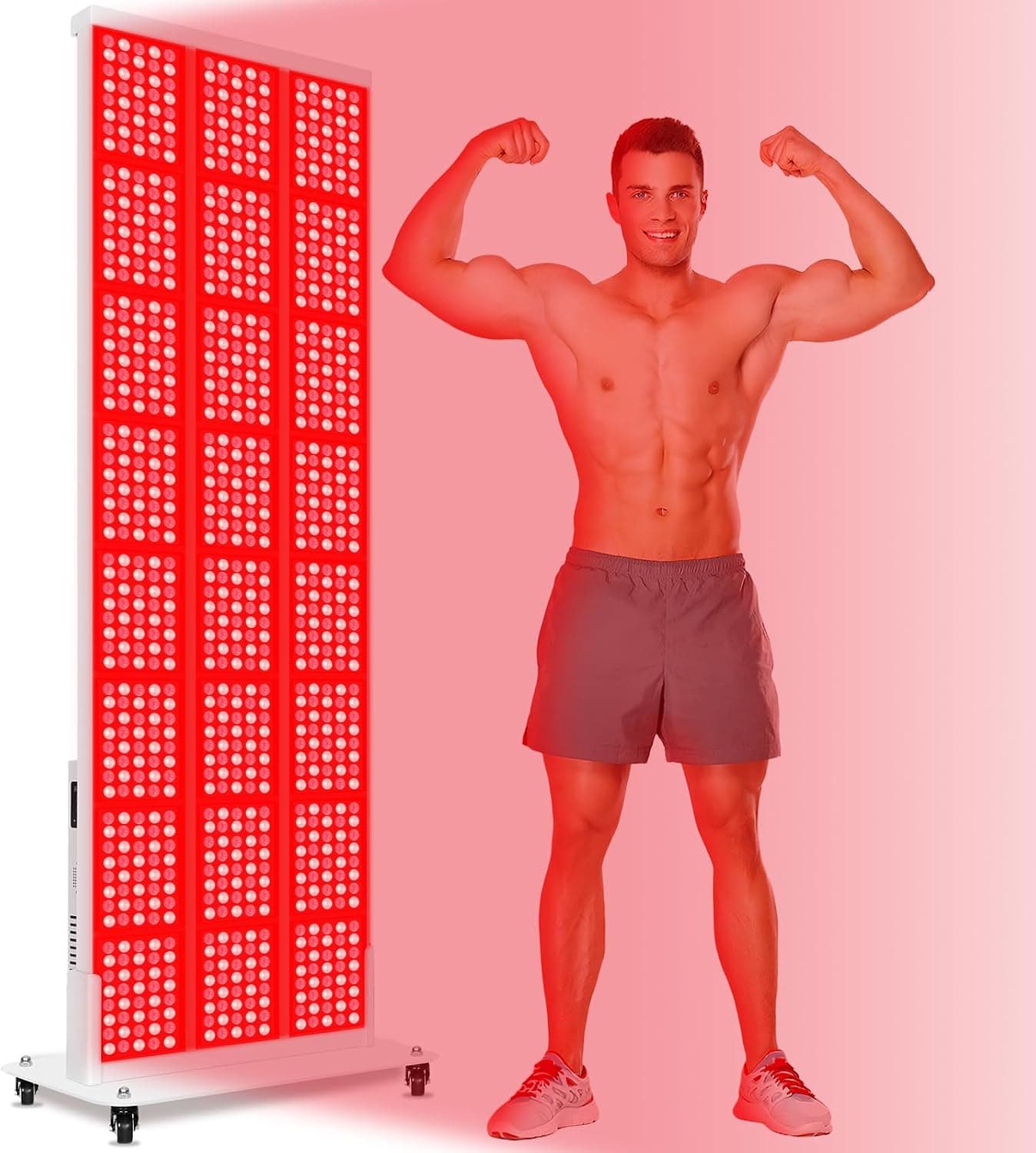 LONLIKE Full-Body Red Light Therapy Tower (3840 LEDs)