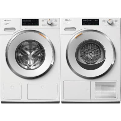 Miele W1 Washer + T1 Heat-Pump Dryer Pair