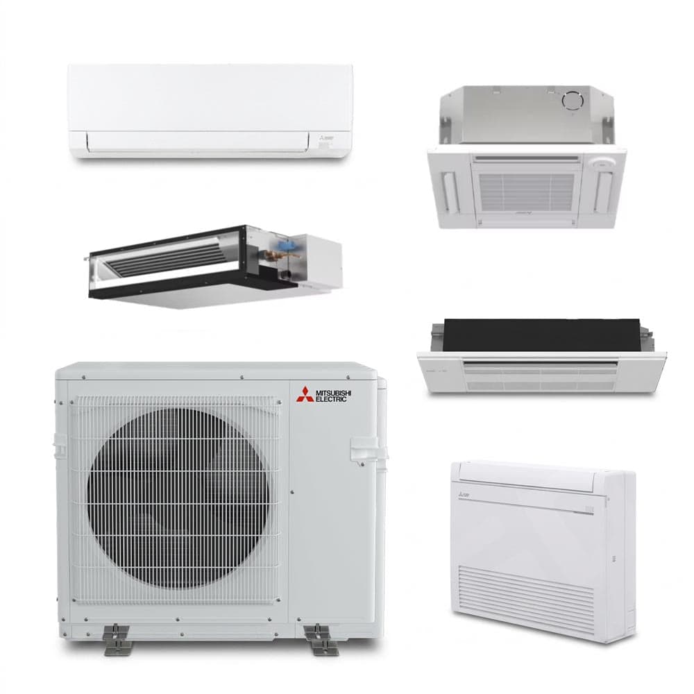Mitsubishi Hyper-Heat 4-Zone Mini-Split
