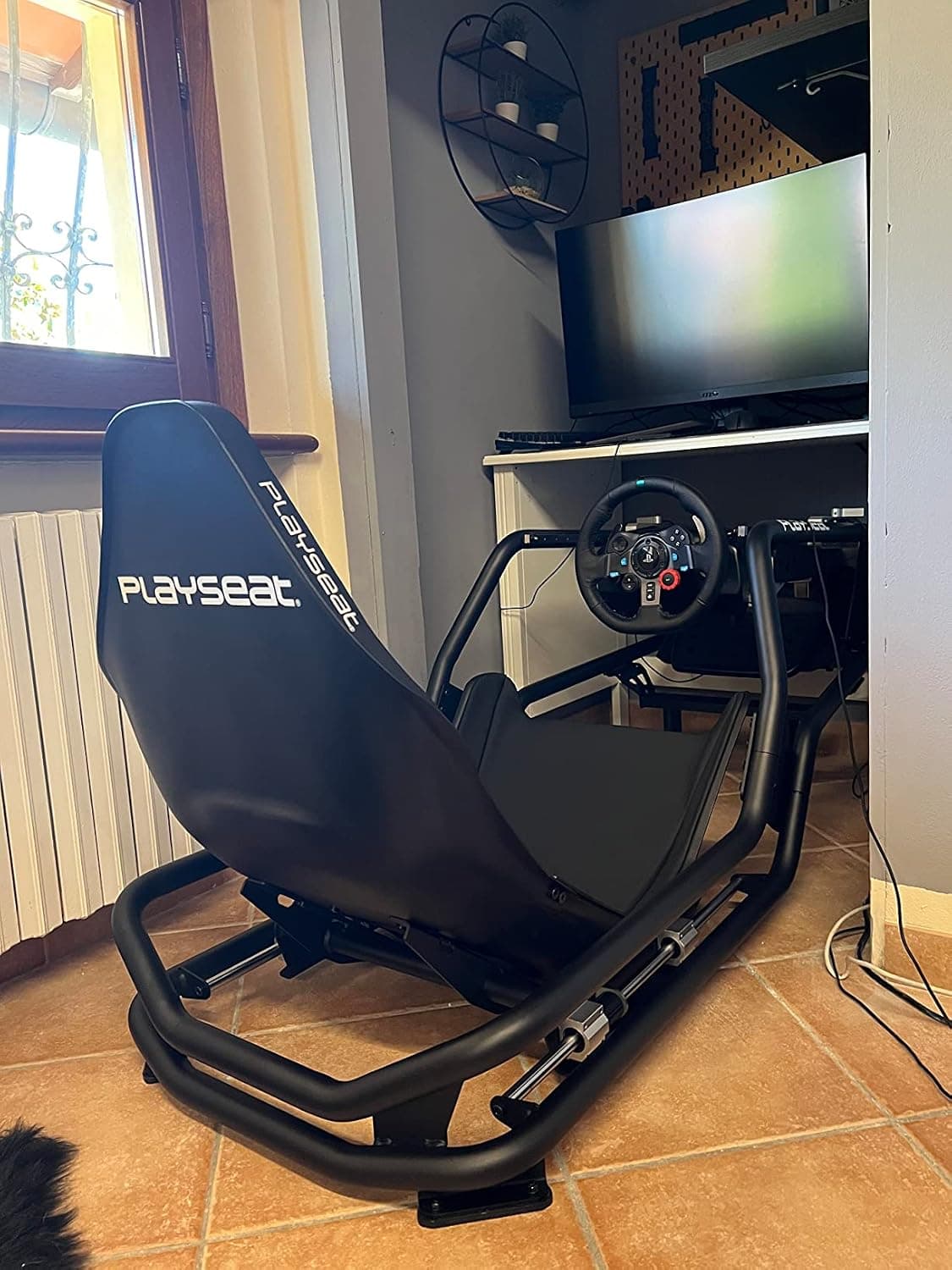 Playseat Formula Intelligence Sim Cockpit — Black