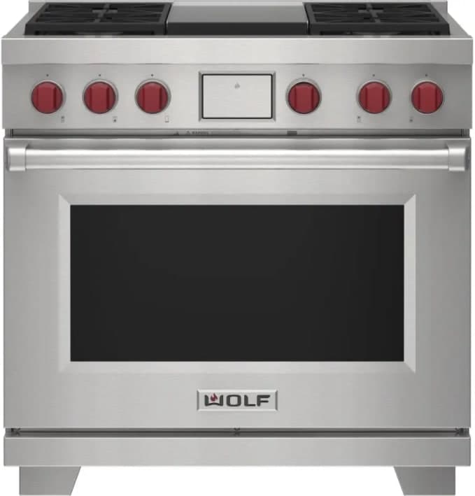 Wolf 36" Dual Fuel Professional Range