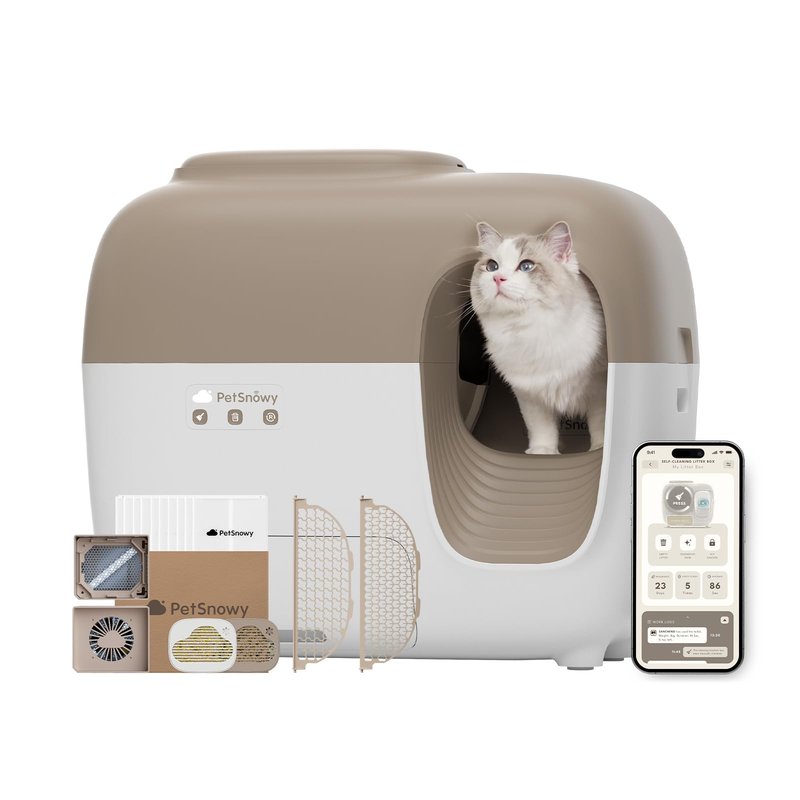 PetSnowy Self-Cleaning Litter Box