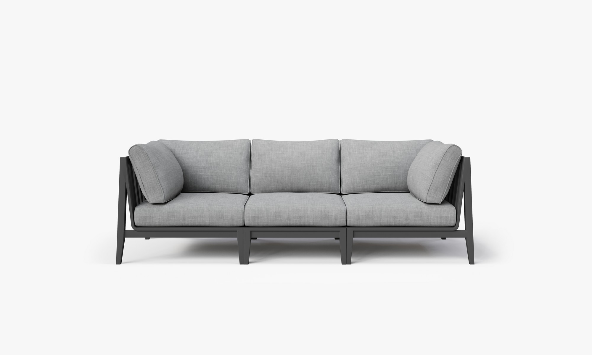 Outer Aluminum Outdoor Sofa — 3-Seat (with OuterShell)